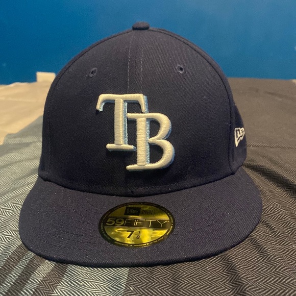 Tampa bay rays fitted cap. - Picture 1 of 3
